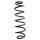 Rear Suspension Spring Coil Spring Ø 120 mm SPIDAN for TOYOTA C-HR