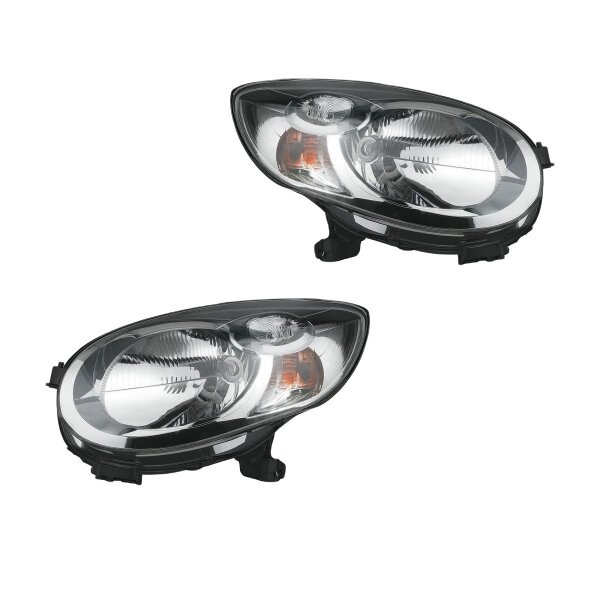Hauptscheinwerfer-Set links rechts H4 Halogen elektrisch VALEO für CITROËN C1