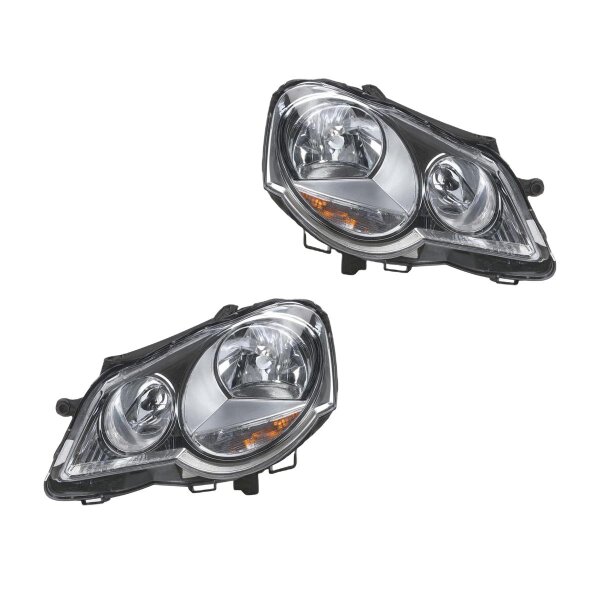Hauptscheinwerfer-Set links rechts H1 Halogen elektrisch VALEO für VW POLO