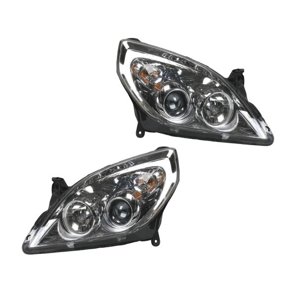Headlight Set left right W5W halogen VALEO suitable for e.g. OPEL VECTRA