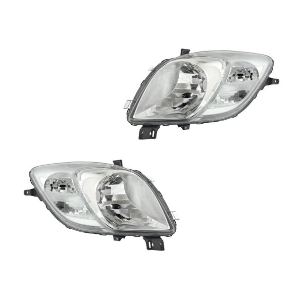 Hauptscheinwerfer-Set links rechts H4 Halogen elektrisch VALEO für TOYOTA YARIS