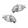Hauptscheinwerfer-Set links rechts H4 Halogen elektrisch VALEO für TOYOTA YARIS