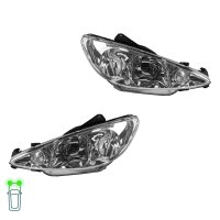Headlight Set left right W5W halogen VALEO suitable for...