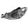 Headlight Set left right W5W halogen VALEO suitable for e.g. PEUGEOT 206