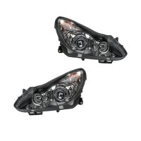 Headlight Set left right W5W halogen VALEO suitable for...