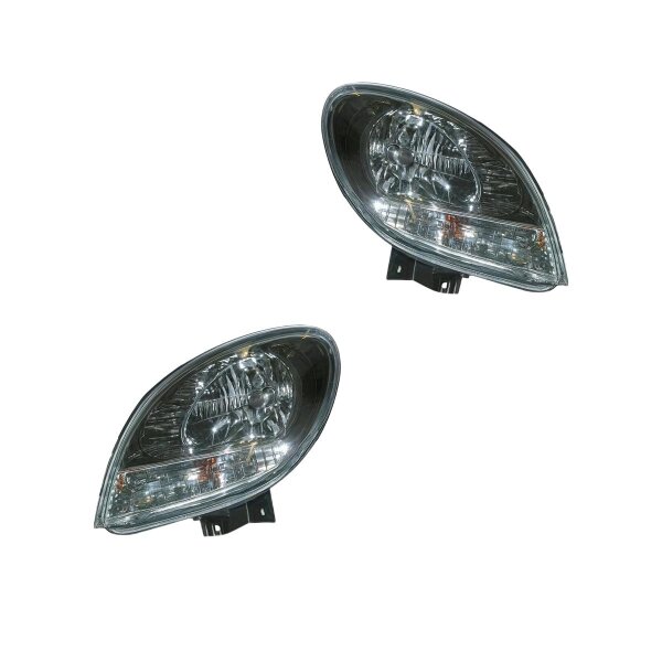 Headlight Set left right W5W Halogen VALEO for e.g. RENAULT KANGOO
