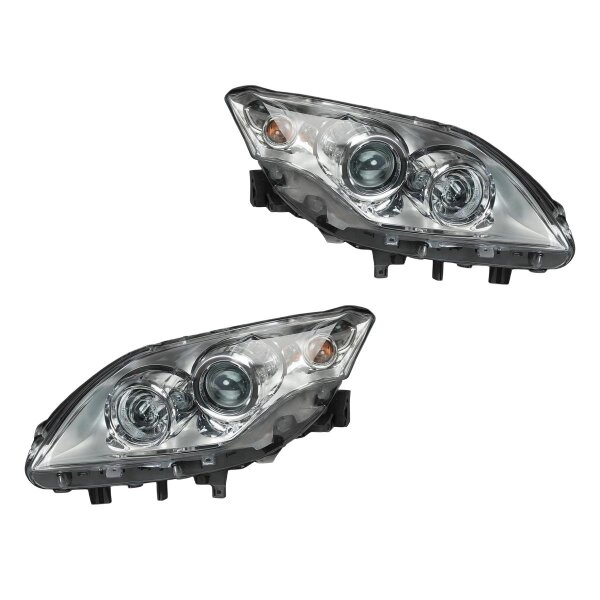 Headlight Set left right W5W Halogen VALEO for e.g. RENAULT LAGUNA