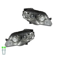 Headlight Set left right W5W Xenon electric VALEO for...