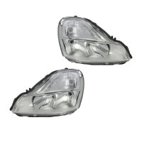 Headlight Set left right W5W Halogen VALEO suitable for...