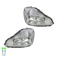 Headlight Set left right W5W Halogen VALEO suitable for...