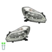 Headlight Set left right H1 halogen VALEO suitable for...
