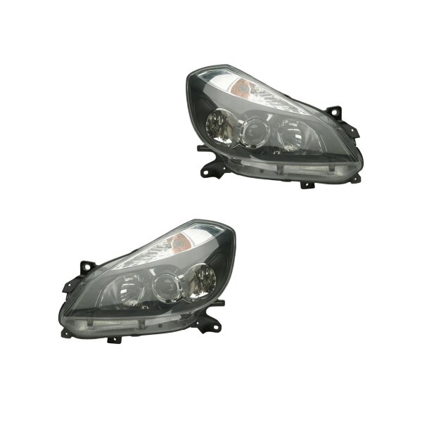 Hauptscheinwerfer-Set links rechts H7 Halogen VALEO für u.a. RENAULT CLIO