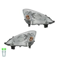 Headlight Set left right W5W Halogen VALEO for e.g....