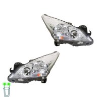 Headlight Set left right H7 halogen VALEO suitable for...