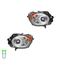 Hauptscheinwerfer-Set links rechts W5W Halogen VALEO...