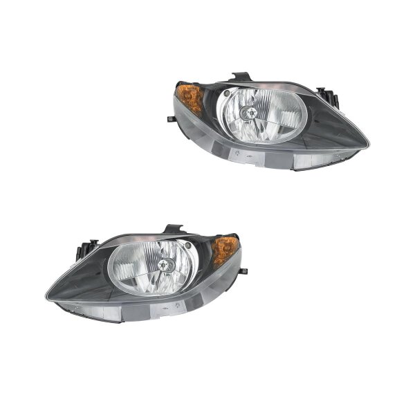 Headlight Set left right H4 halogen VALEO for SEAT IBIZA and others