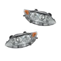 Headlight Set left right H7 halogen VALEO for SEAT IBIZA...