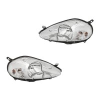 Headlight Set left right W5W halogen VALEO suitable for...