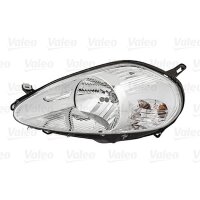 Headlight Set left right W5W halogen VALEO suitable for e.g. FIAT GRANDE