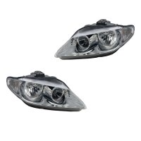Headlight Set left right W5W halogen VALEO for SEAT EXEO...