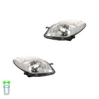 Headlight Set left right W5W Halogen VALEO for e.g....