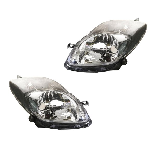 Hauptscheinwerfer-Set links rechts W5W Halogen elektrisch VALEO für TOYOTA YARIS