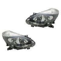 Headlight Set left right W5W Halogen VALEO for e.g....