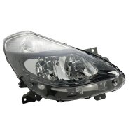 Headlight Set left right W5W Halogen VALEO for e.g. RENAULT CLIO