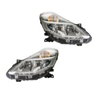Headlight Set left right W5W Halogen VALEO for e.g....