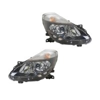 Headlight Set left right W5W Halogen VALEO for e.g....