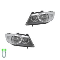 Hauptscheinwerfer-Set links rechts W5W Halogen elektrisch...