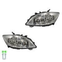 Hauptscheinwerfer-Set links rechts W5W Halogen elektrisch...