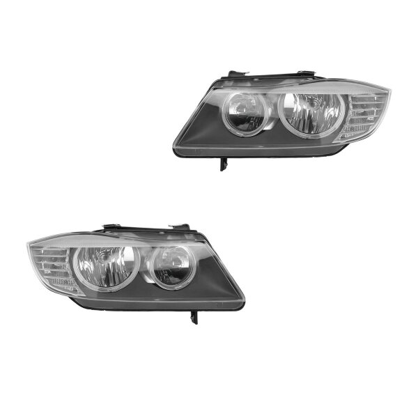 Hauptscheinwerfer-Set links rechts H7 Halogen elektrisch VALEO für u.a. BMW 3er