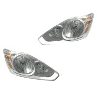 Headlight Set left right W5W halogen VALEO suitable for...