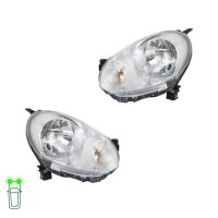 Hauptscheinwerfer-Set links rechts W5W Halogen elektrisch...