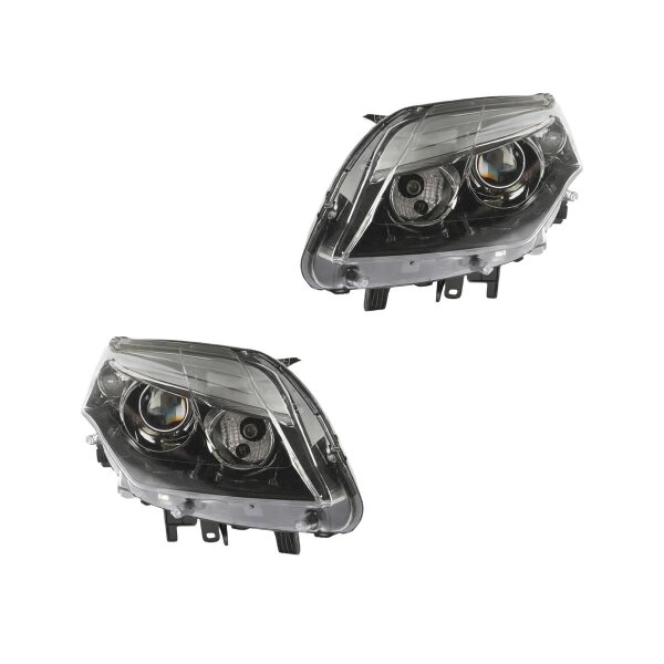 Hauptscheinwerfer-Set links rechts W5W Bi-Xenon VALEO für u.a. RENAULT LAGUNA