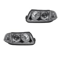 Headlight Set left right W5W halogen VALEO suitable for...