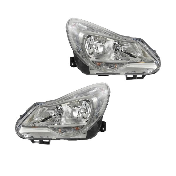 Hauptscheinwerfer-Set links rechts H1 Halogen VALEO für u.a. OPEL CORSA