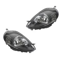 Headlight Set left right W5W halogen VALEO for e.g. FIAT...