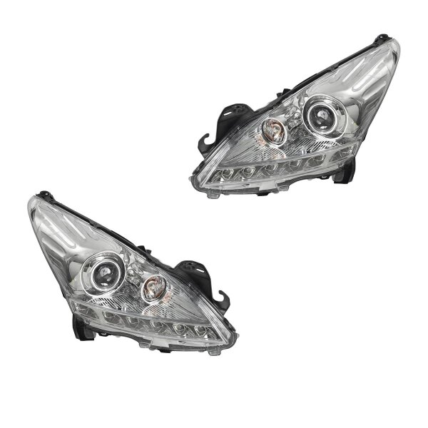 Hauptscheinwerfer-Set links rechts H9 Halogen elektrisch VALEO für PEUGEOT 3008