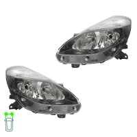 Headlight Set left right W5W Halogen VALEO for e.g....