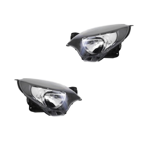 Hauptscheinwerfer-Set links rechts H4 Halogen VALEO für RENAULT TWINGO