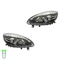 Headlight Set left right W5W Halogen VALEO for e.g....
