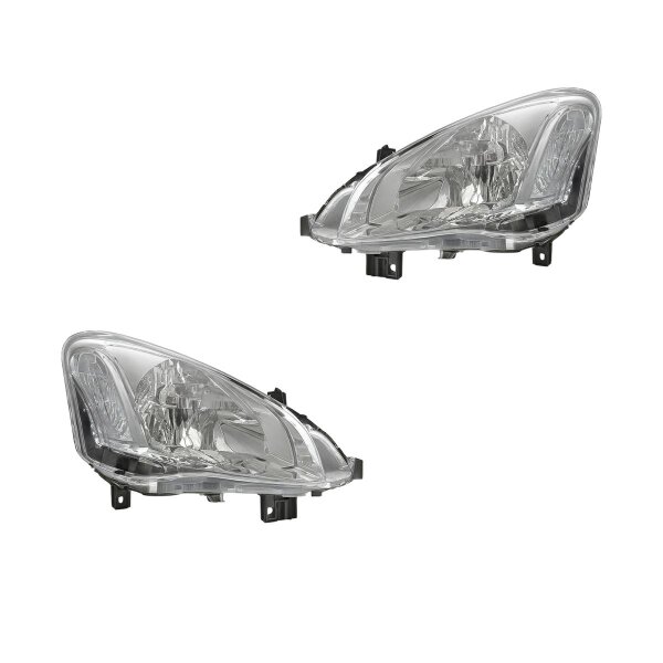 Headlight Set left right W5W Halogen VALEO for e.g. CITROËN BERLINGO