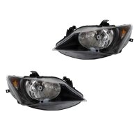 Headlight Set left right W5W halogen VALEO for SEAT IBIZA...