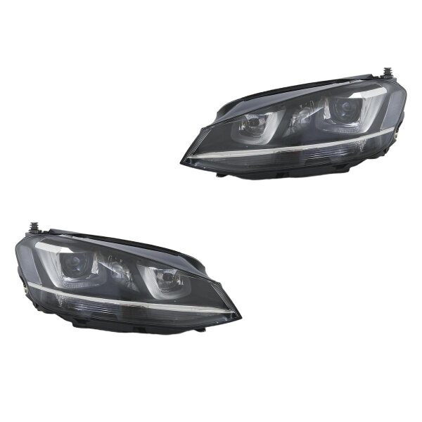 Hauptscheinwerfer-Set links rechts H7 Bi-Xenon VALEO für u.a. VW GOLF