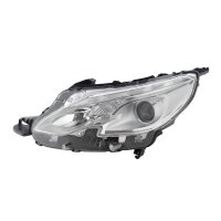 Headlight Set left right H7 halogen electric VALEO for PEUGEOT 2008