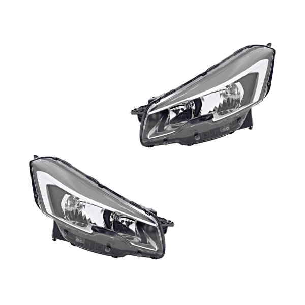 Hauptscheinwerfer-Set links rechts H7 Halogen VALEO für u.a. PEUGEOT 508
