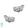 Headlight Set left right W5W Halogen VALEO suitable for e.g. FORD GALAXY