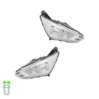 Headlight Set left right H1 halogen VALEO suitable for...